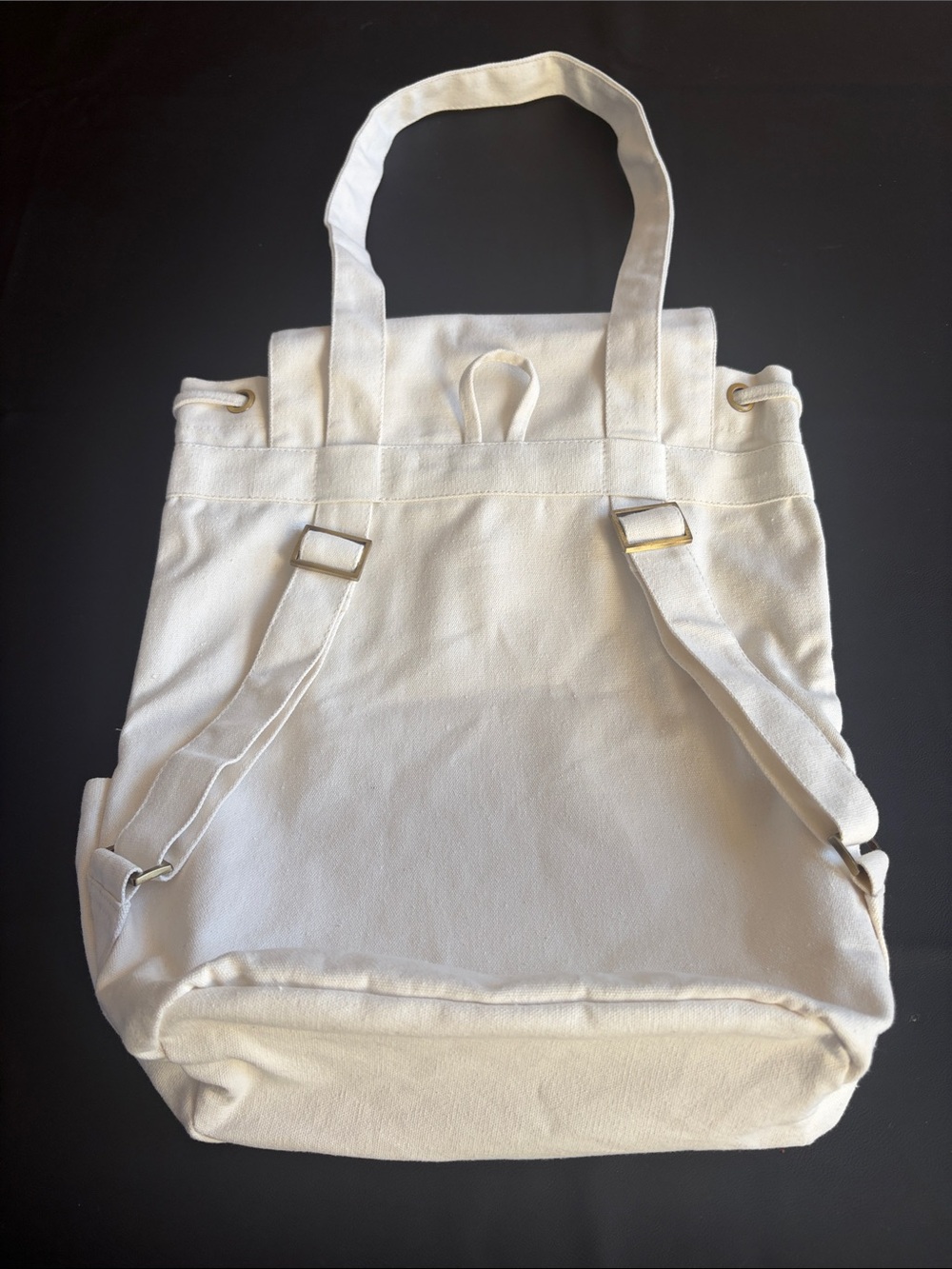 LAUDE the Label Organic Cotton Convertible Backpack Bag - Like New - Picture 5 of 10